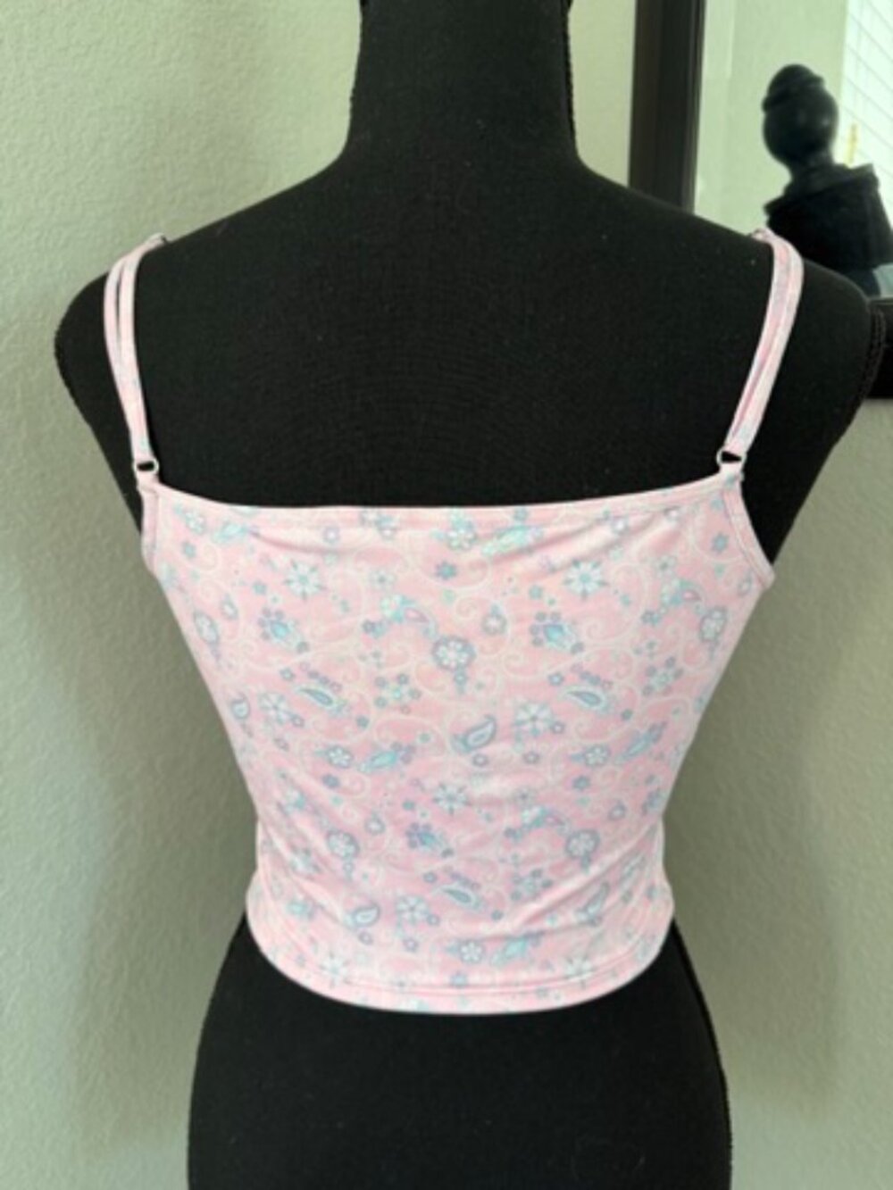 FRANKIES Bikinis x Victorias Secret PINK Paisley Cami Swim Top Large - Picture 4 of 11